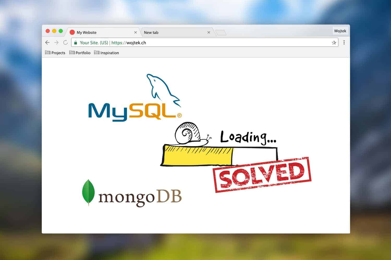 MySQL  & Mongo DB problem • slow database connection